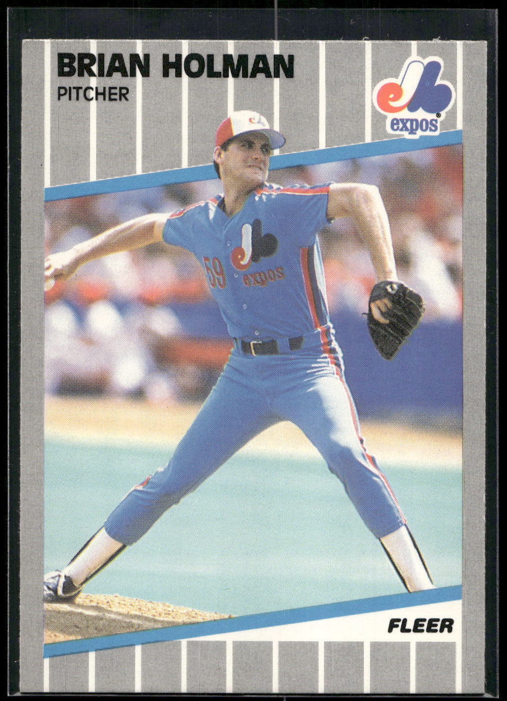 1989 Fleer #379 Brian Holman