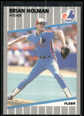 1989 Fleer #379 Brian Holman