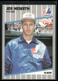 1989 Fleer #378 Joe Hesketh