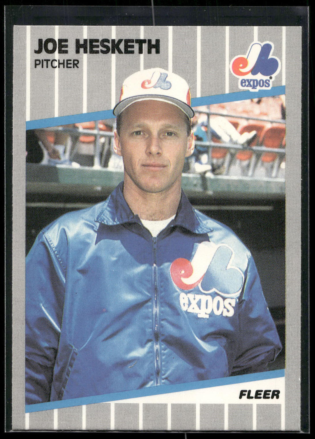 1989 Fleer #378 Joe Hesketh