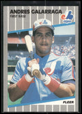1989 Fleer #376 Andres Galarraga