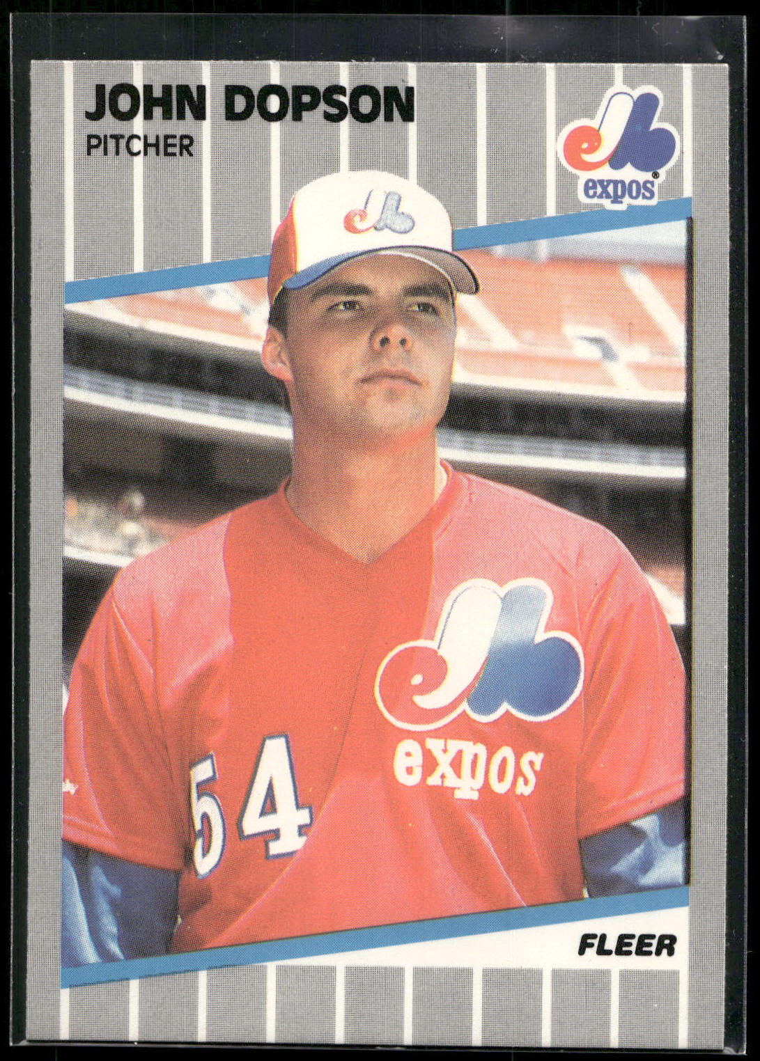 1989 Fleer #373 John Dopson