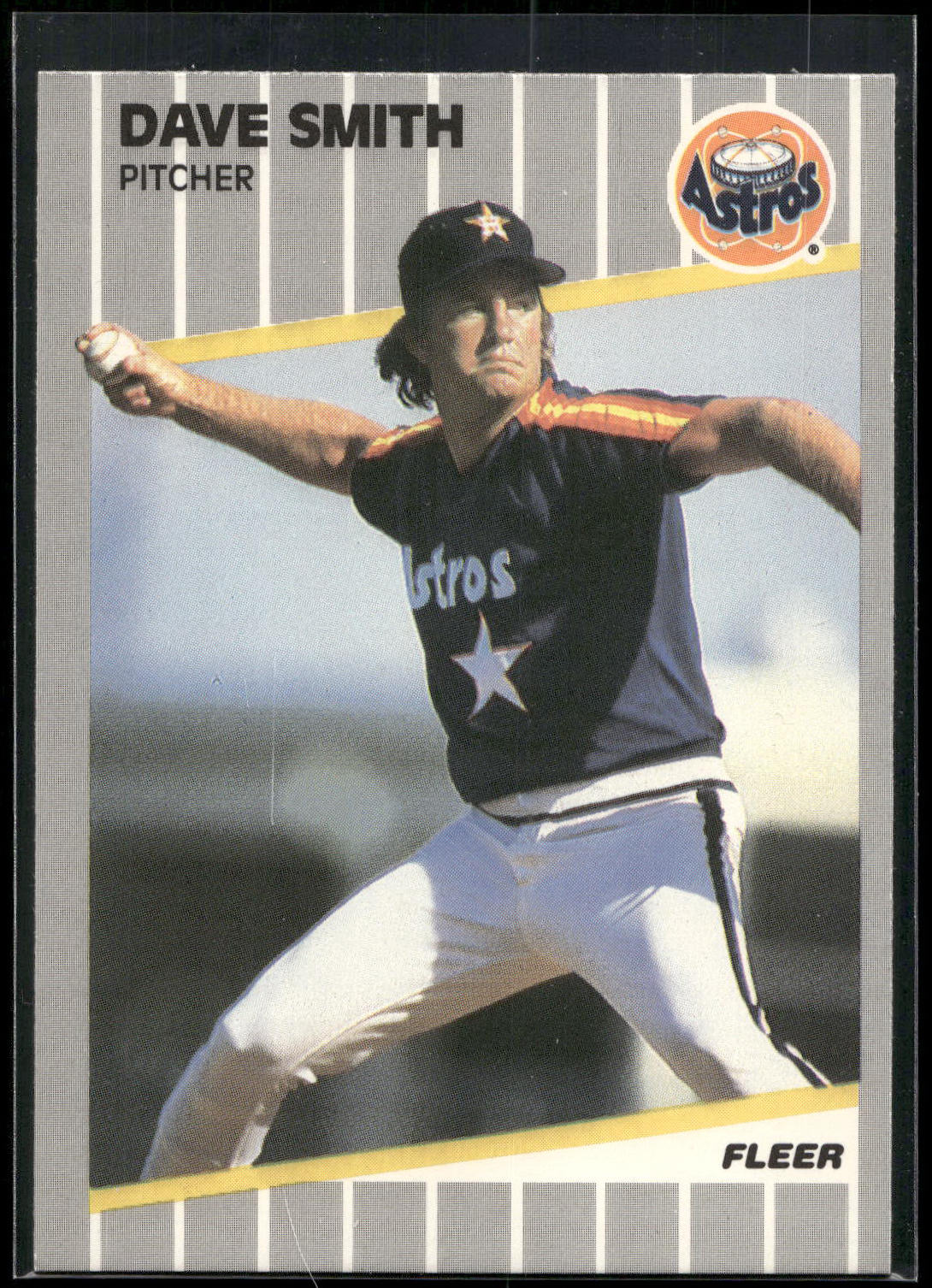 1989 Fleer #369 Dave Smith