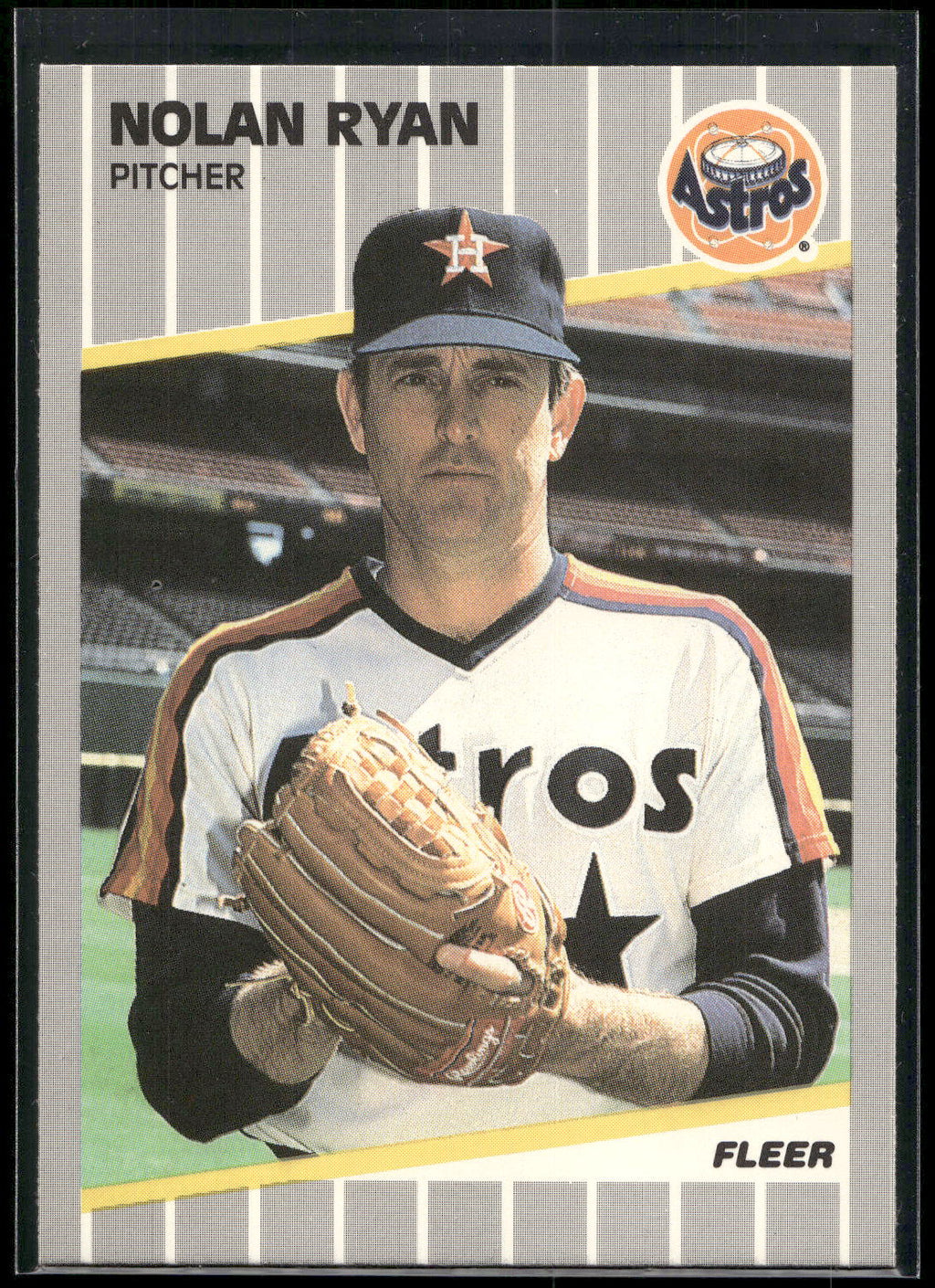 1989 Fleer #368 Nolan Ryan