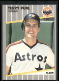 1989 Fleer #364 Terry Puhl