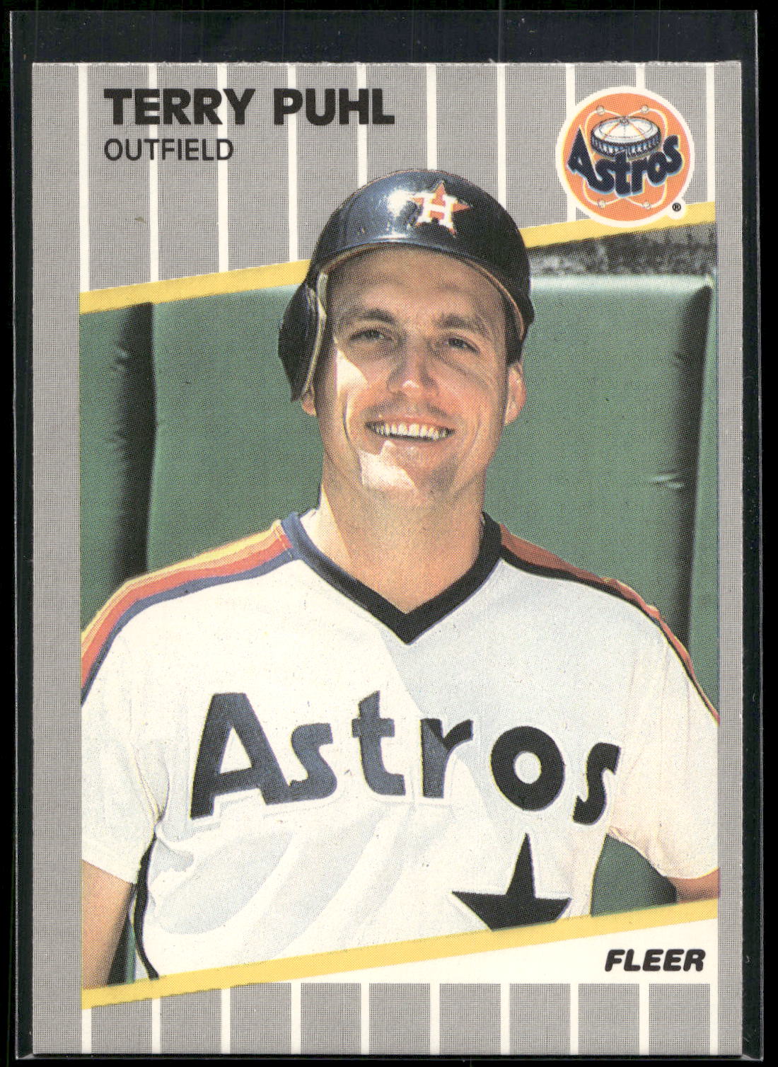 1989 Fleer #364 Terry Puhl