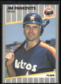 1989 Fleer #363 Jim Pankovits