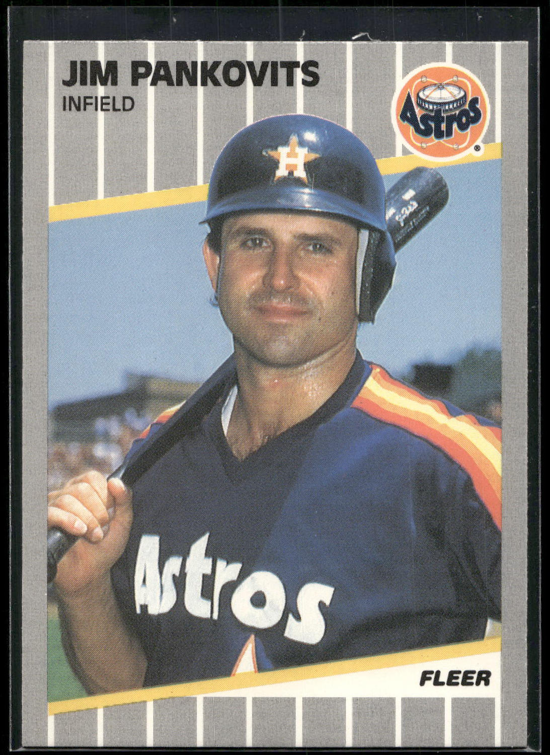 1989 Fleer #363 Jim Pankovits