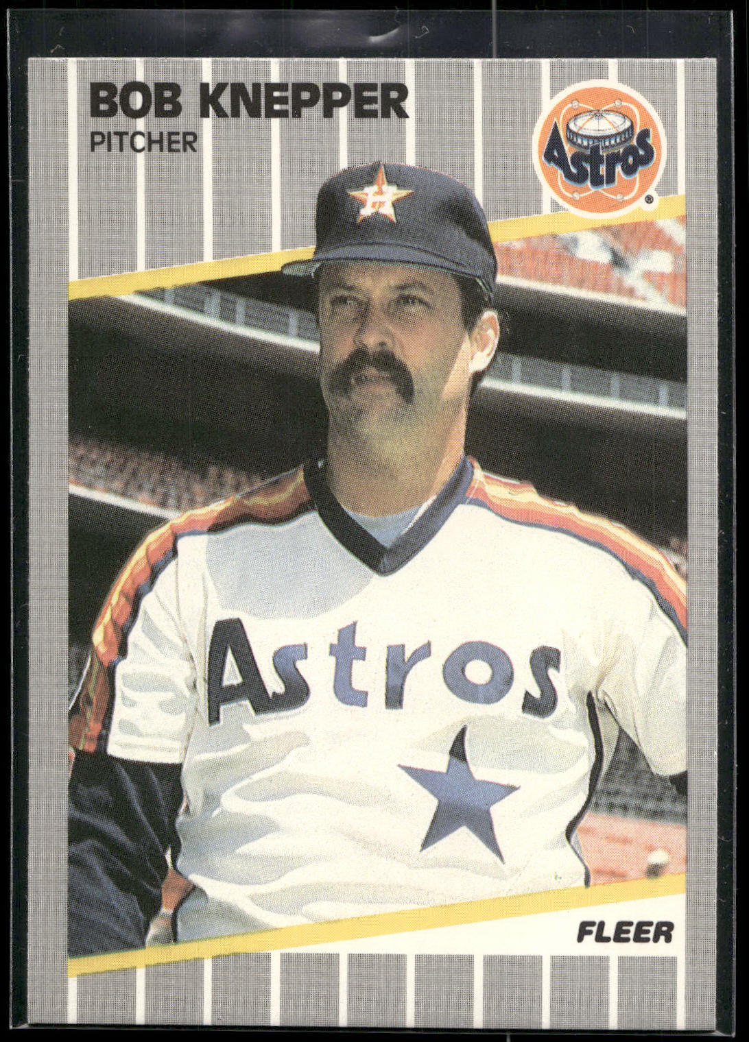 1989 Fleer #360 Bob Knepper
