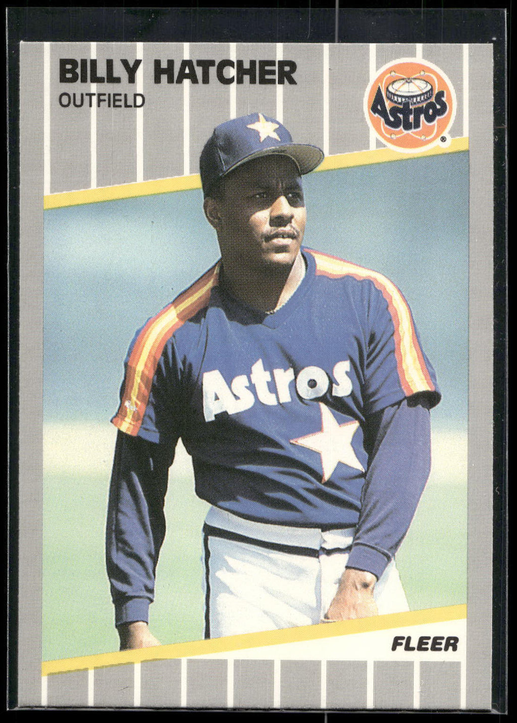 1989 Fleer #359 Billy Hatcher