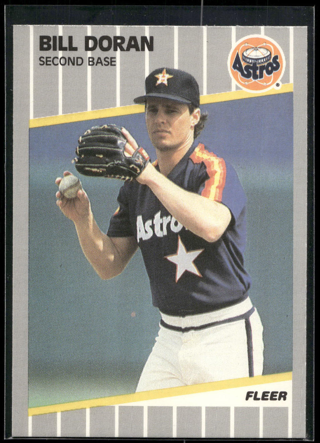 1989 Fleer #357 Bill Doran
