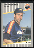 1989 Fleer #356 Jim Deshaies