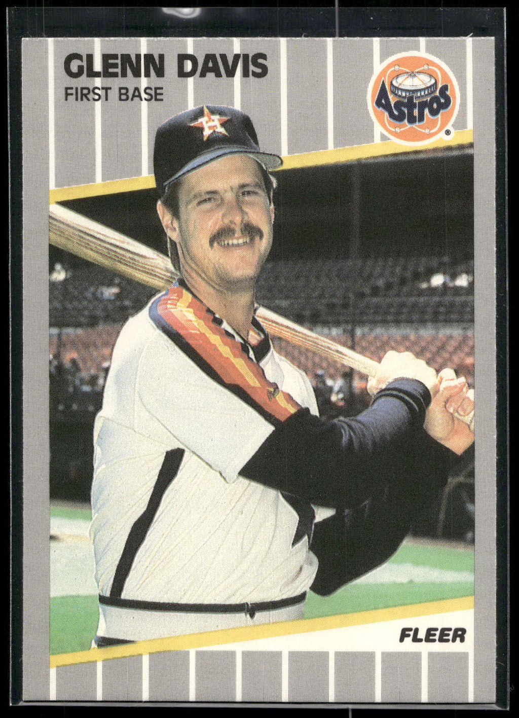 1989 Fleer #355 Glenn Davis