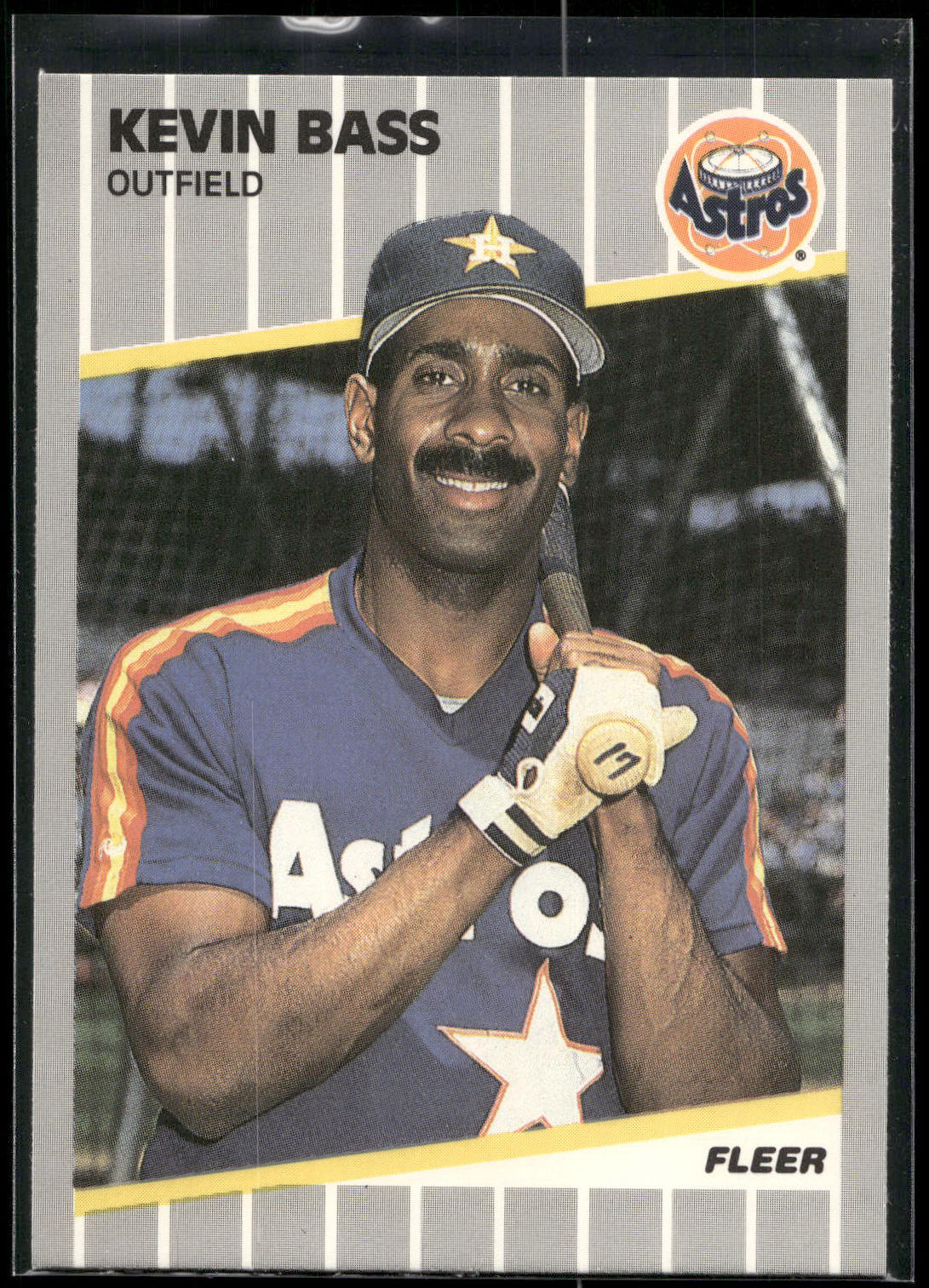 1989 Fleer #351 Kevin Bass