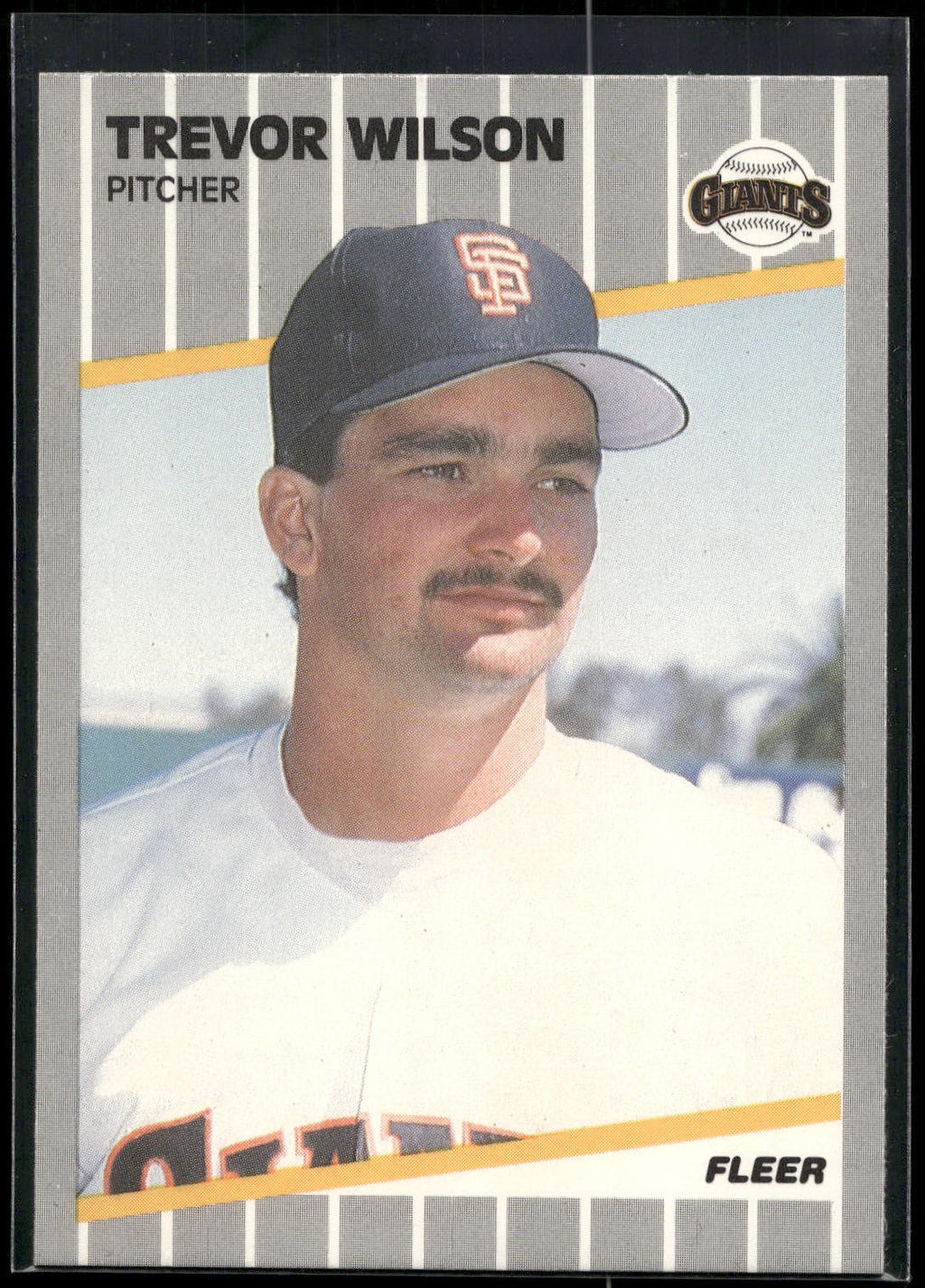 1989 Fleer #347 Trevor Wilson