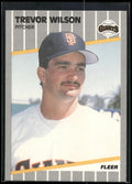 1989 Fleer #347 Trevor Wilson