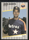 1989 Fleer #348 Juan Agosto