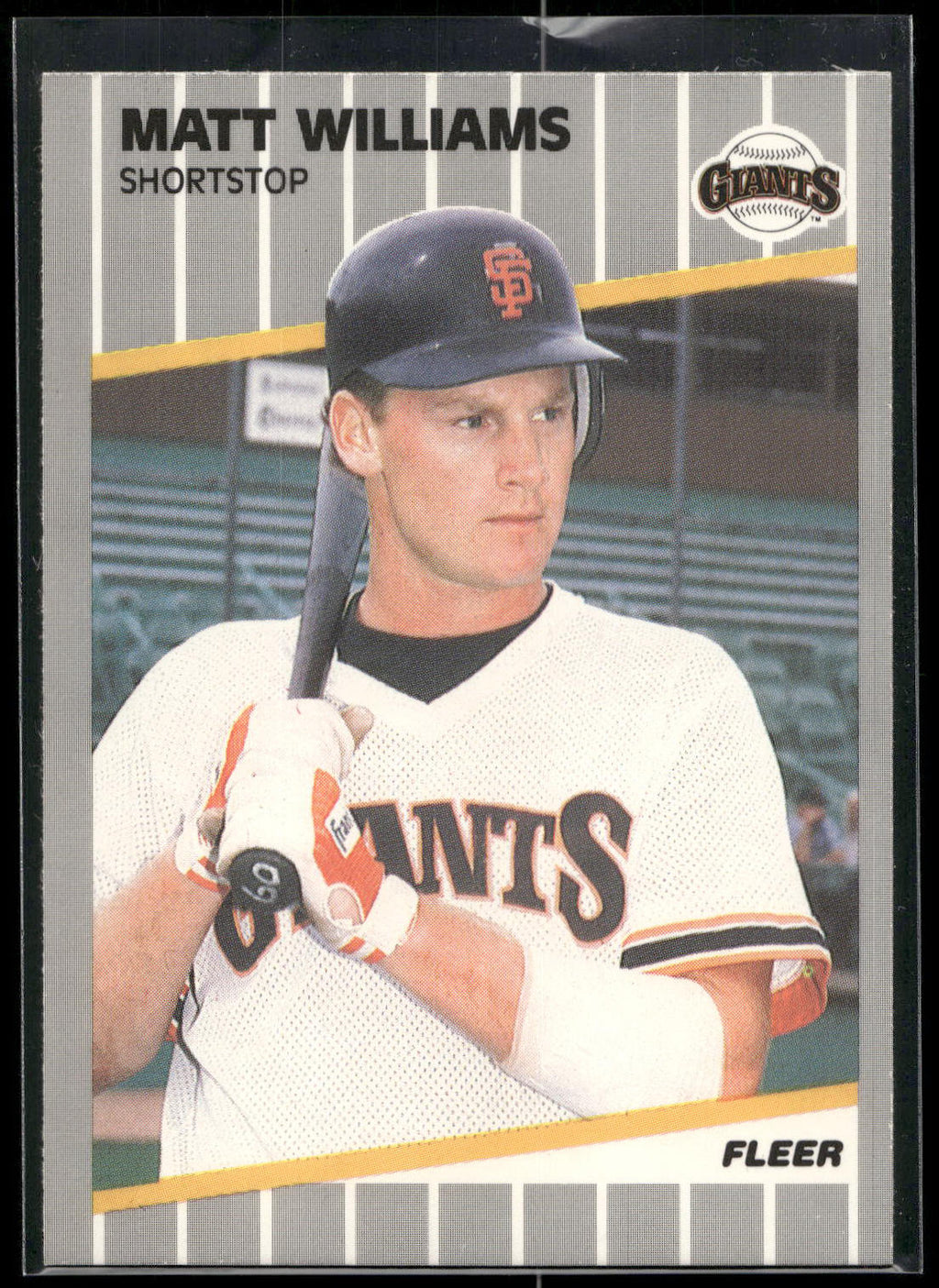 1989 Fleer #346 Matt Williams
