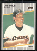 1989 Fleer #339 Joe Price