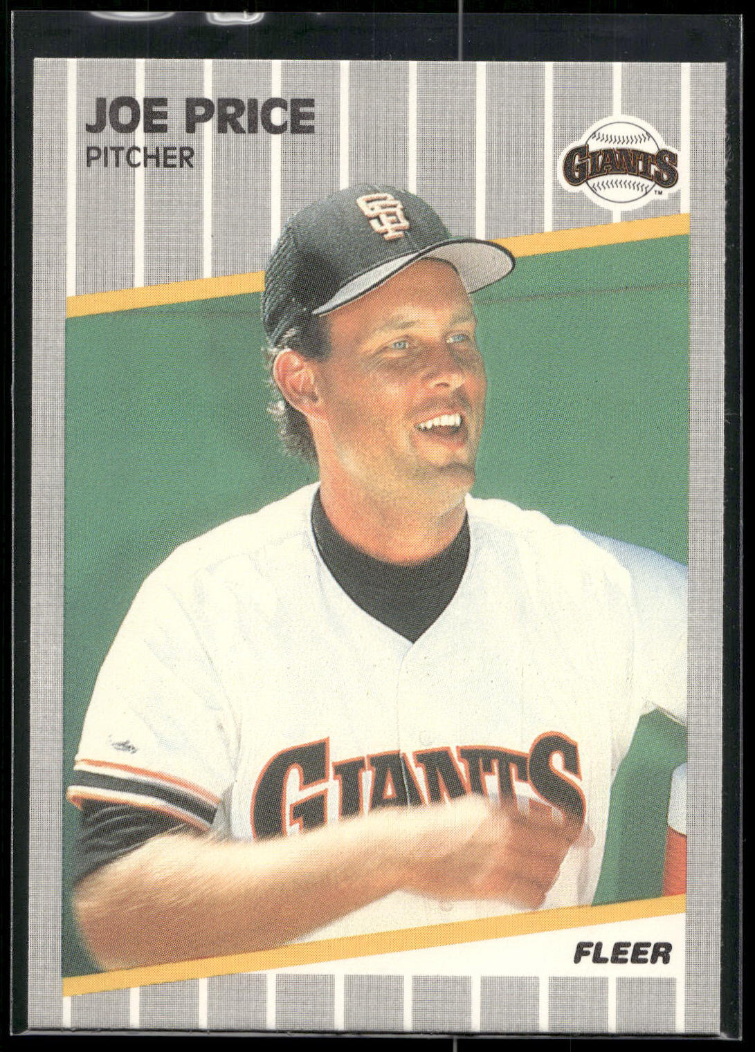 1989 Fleer #339 Joe Price