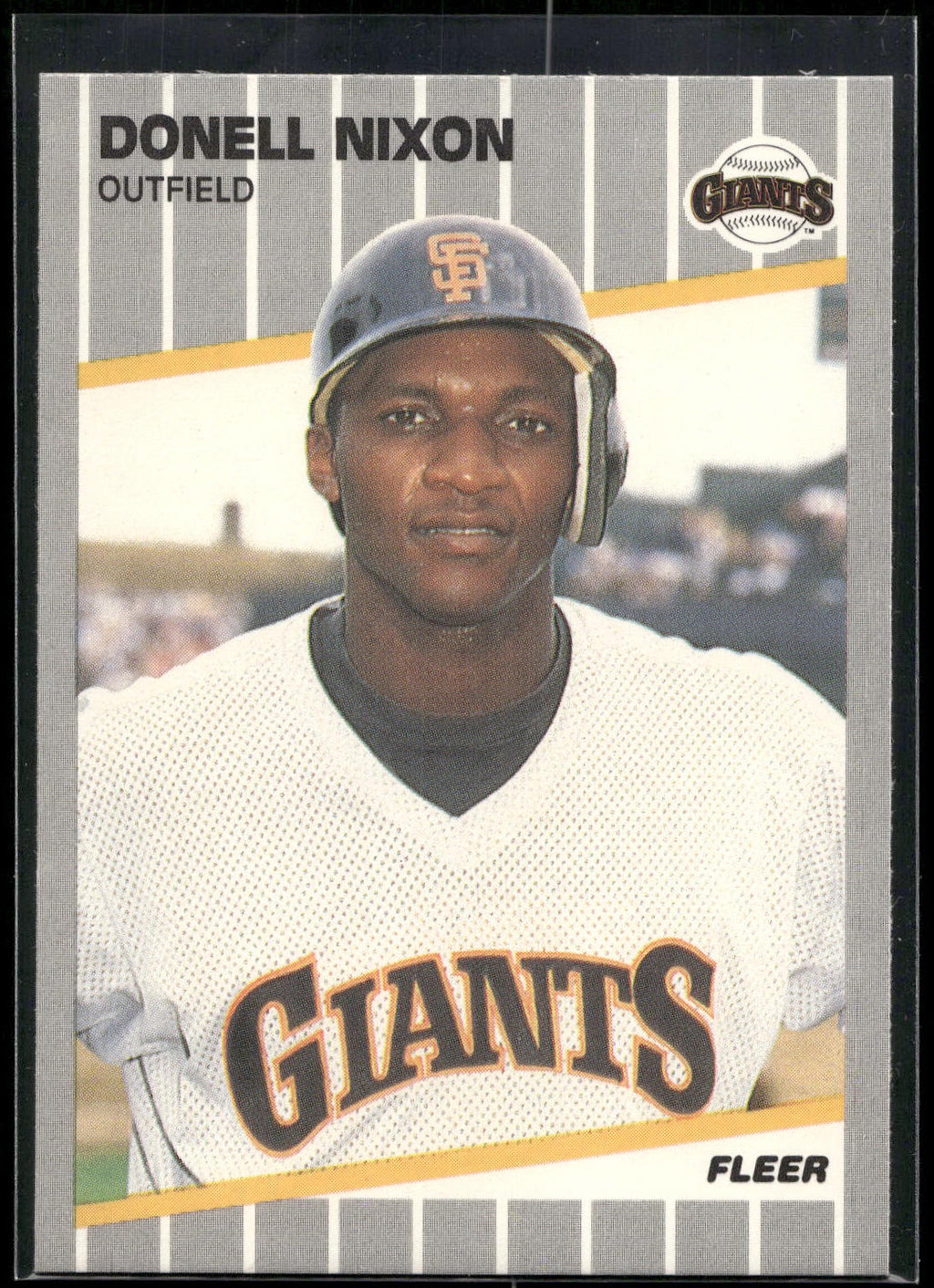 1989 Fleer #337 Donell Nixon