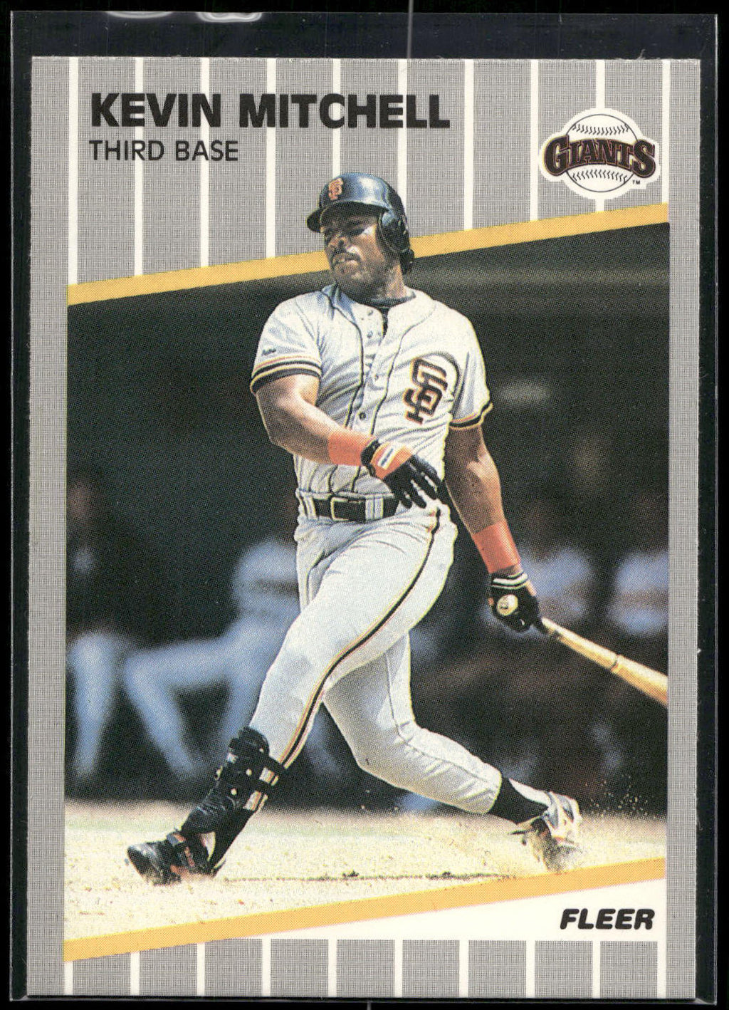 1989 Fleer #336 Kevin Mitchell