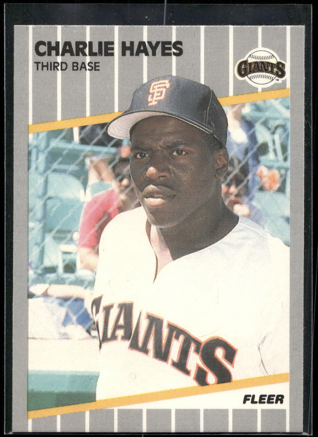 1989 Fleer #330 Charlie Hayes