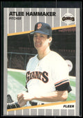 1989 Fleer #329 Atlee Hammaker