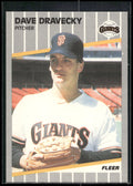 1989 Fleer #327 Dave Dravecky