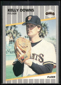 1989 Fleer #326 Kelly Downs