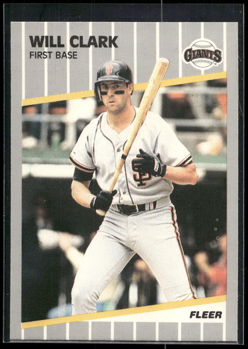 1989 Fleer #325 Will Clark