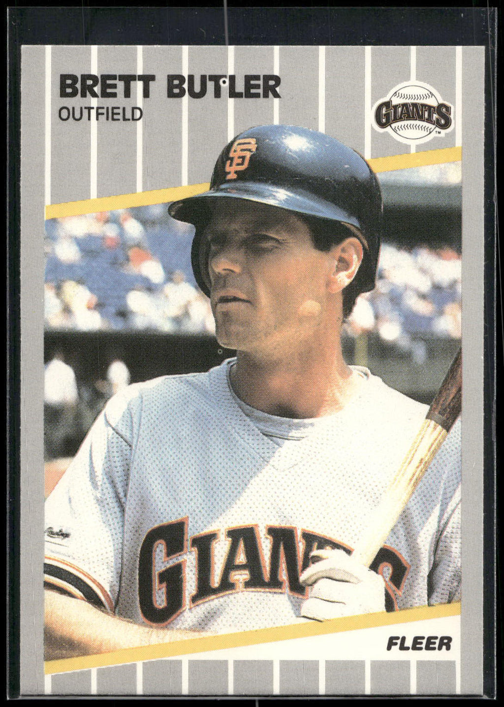 1989 Fleer #324 Brett Butler