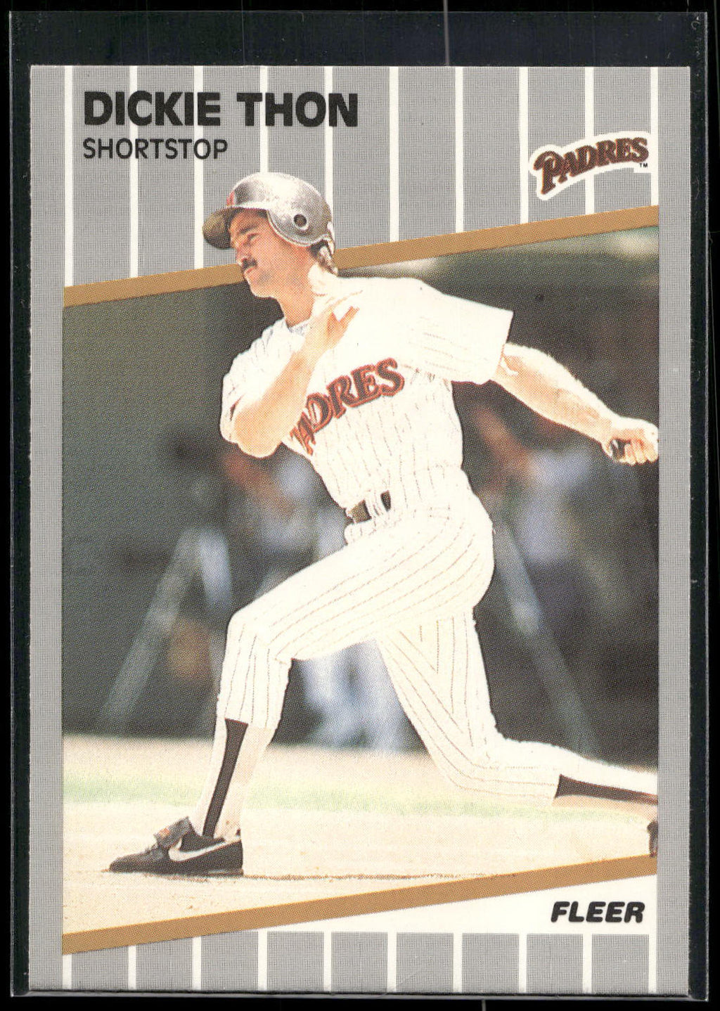 1989 Fleer #320 Dickie Thon