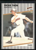 1989 Fleer #320 Dickie Thon