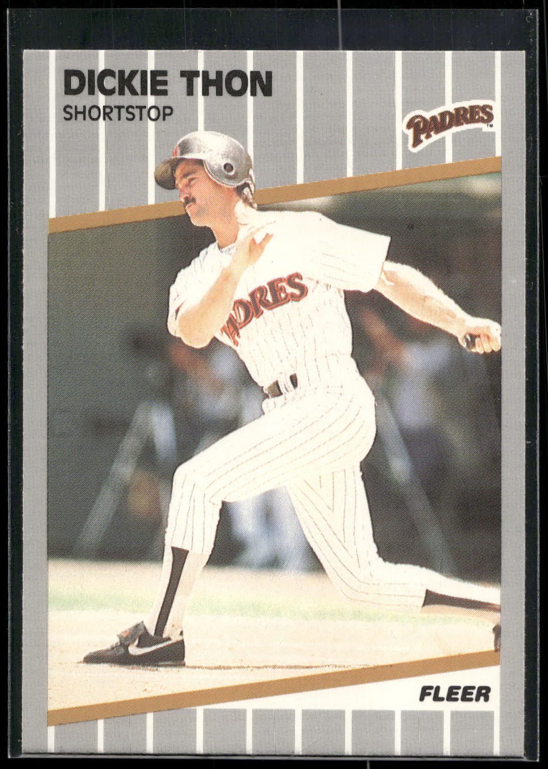 1989 Fleer #320 Dickie Thon