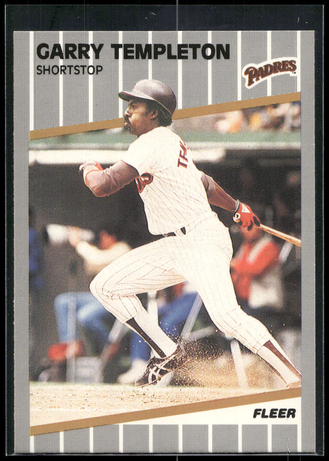 1989 Fleer #319 Garry Templeton