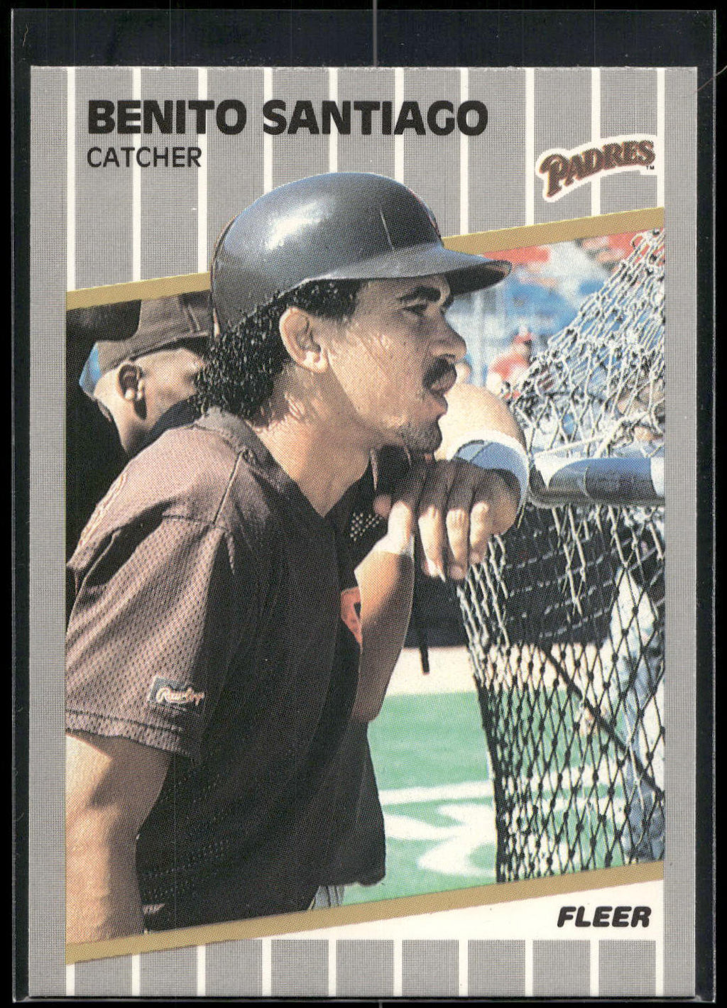 1989 Fleer #316 Benito Santiago