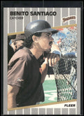 1989 Fleer #316 Benito Santiago