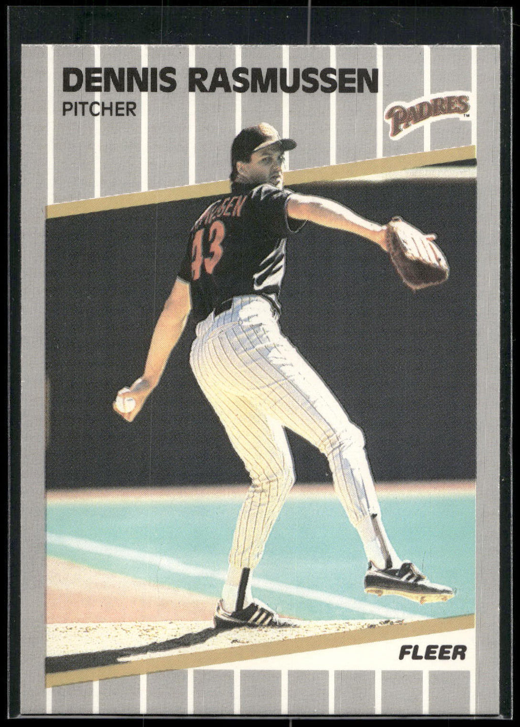 1989 Fleer #314 Dennis Rasmussen