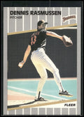 1989 Fleer #314 Dennis Rasmussen