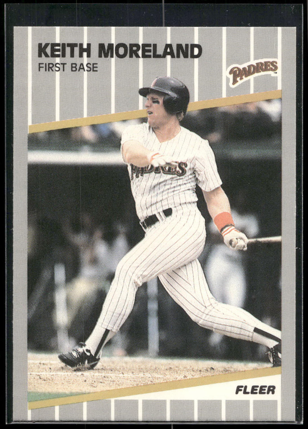 1989 Fleer #313 Keith Moreland