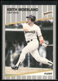 1989 Fleer #313 Keith Moreland