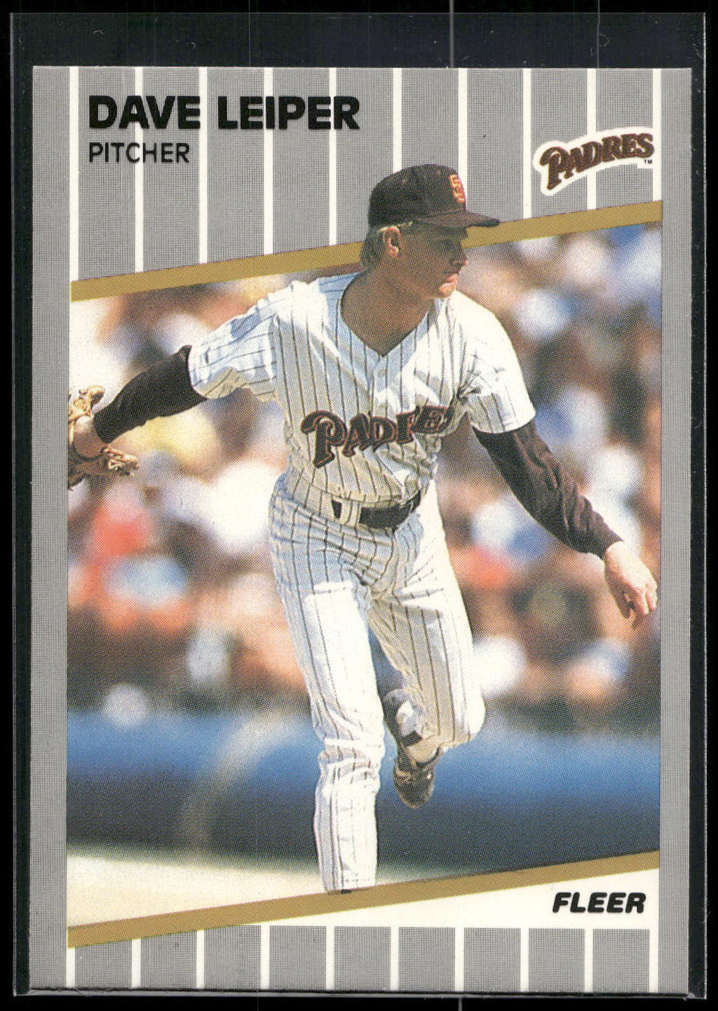 1989 Fleer #310 Dave Leiper