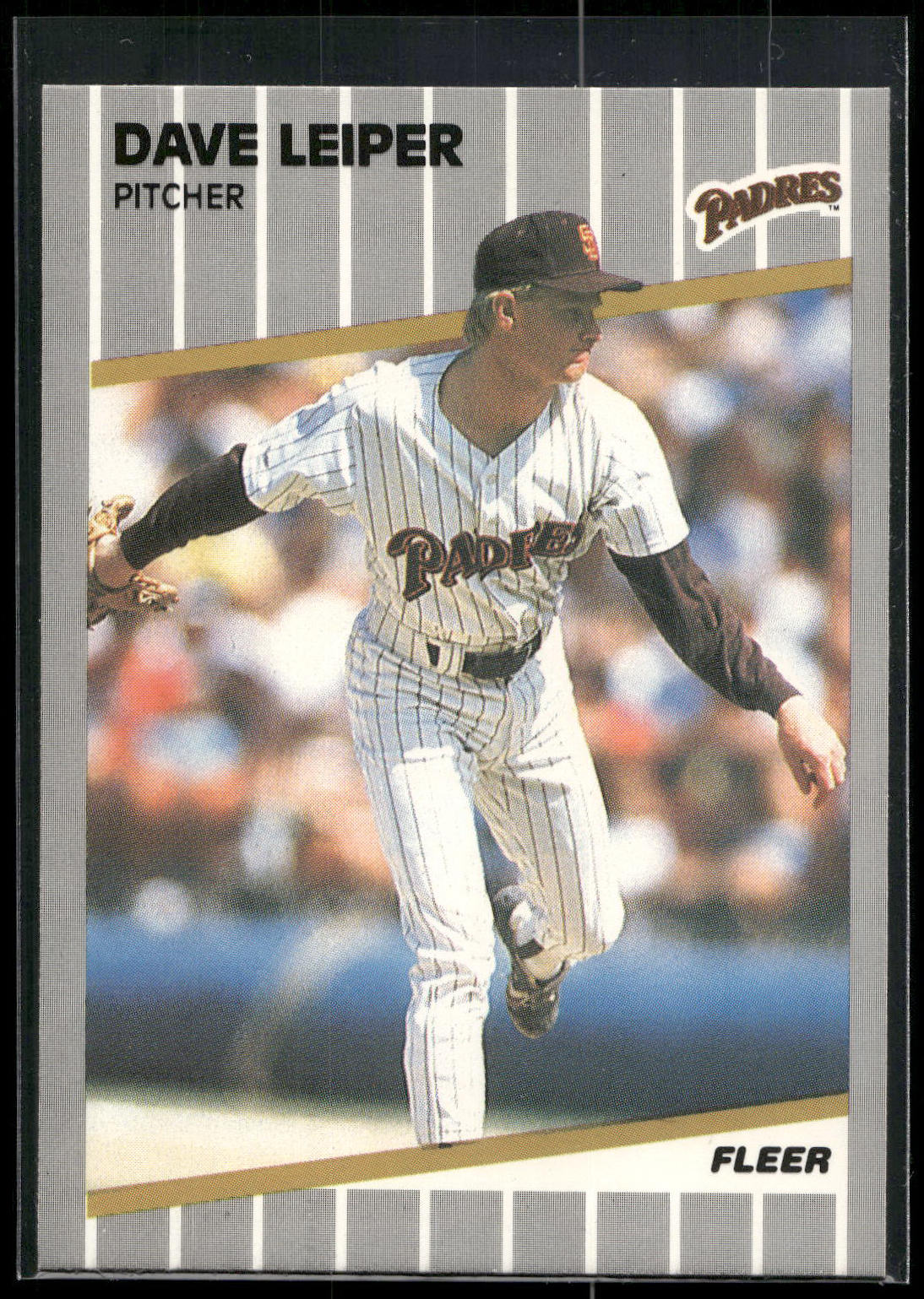 1989 Fleer #310 Dave Leiper