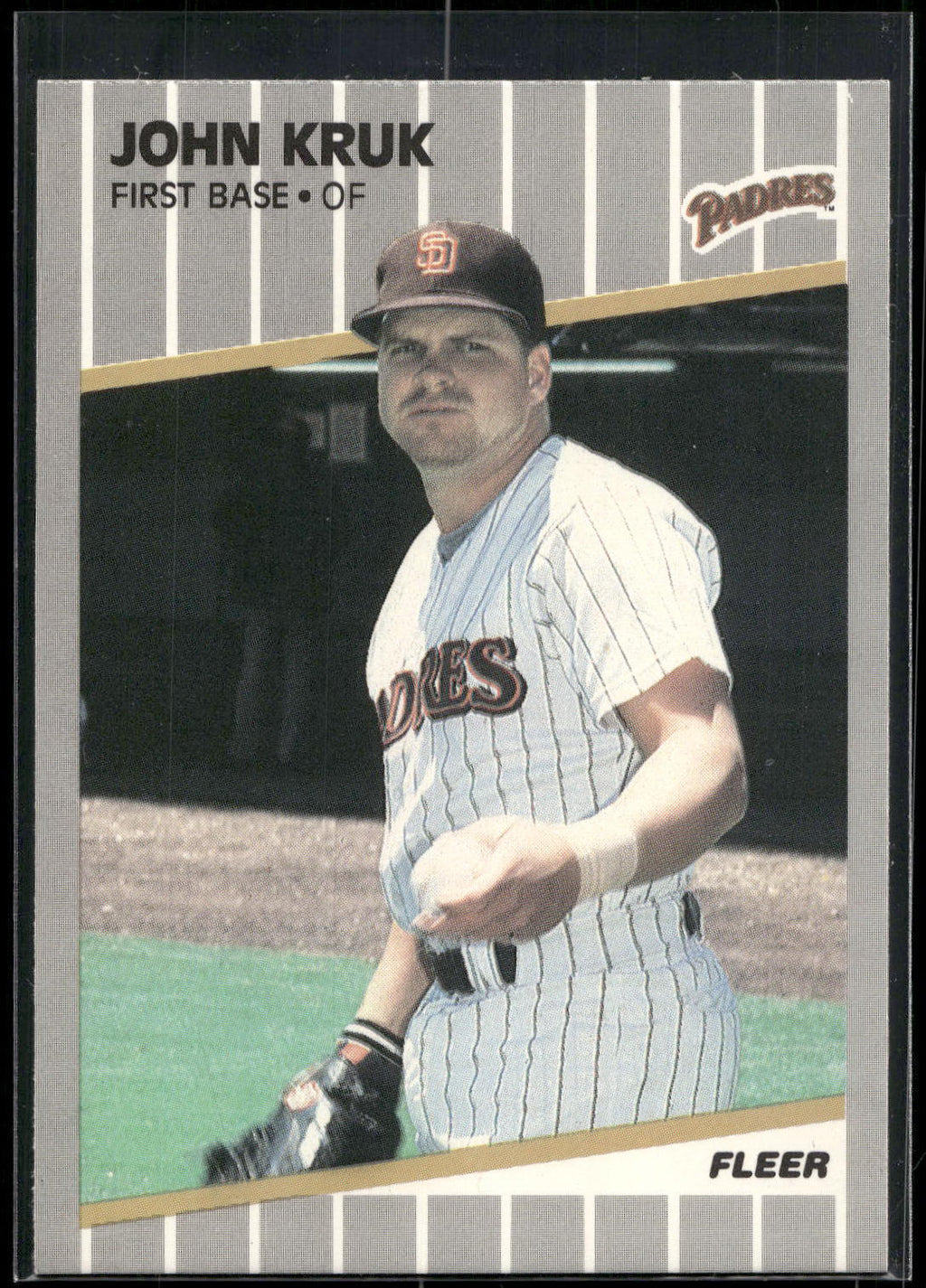 1989 Fleer #309 John Kruk