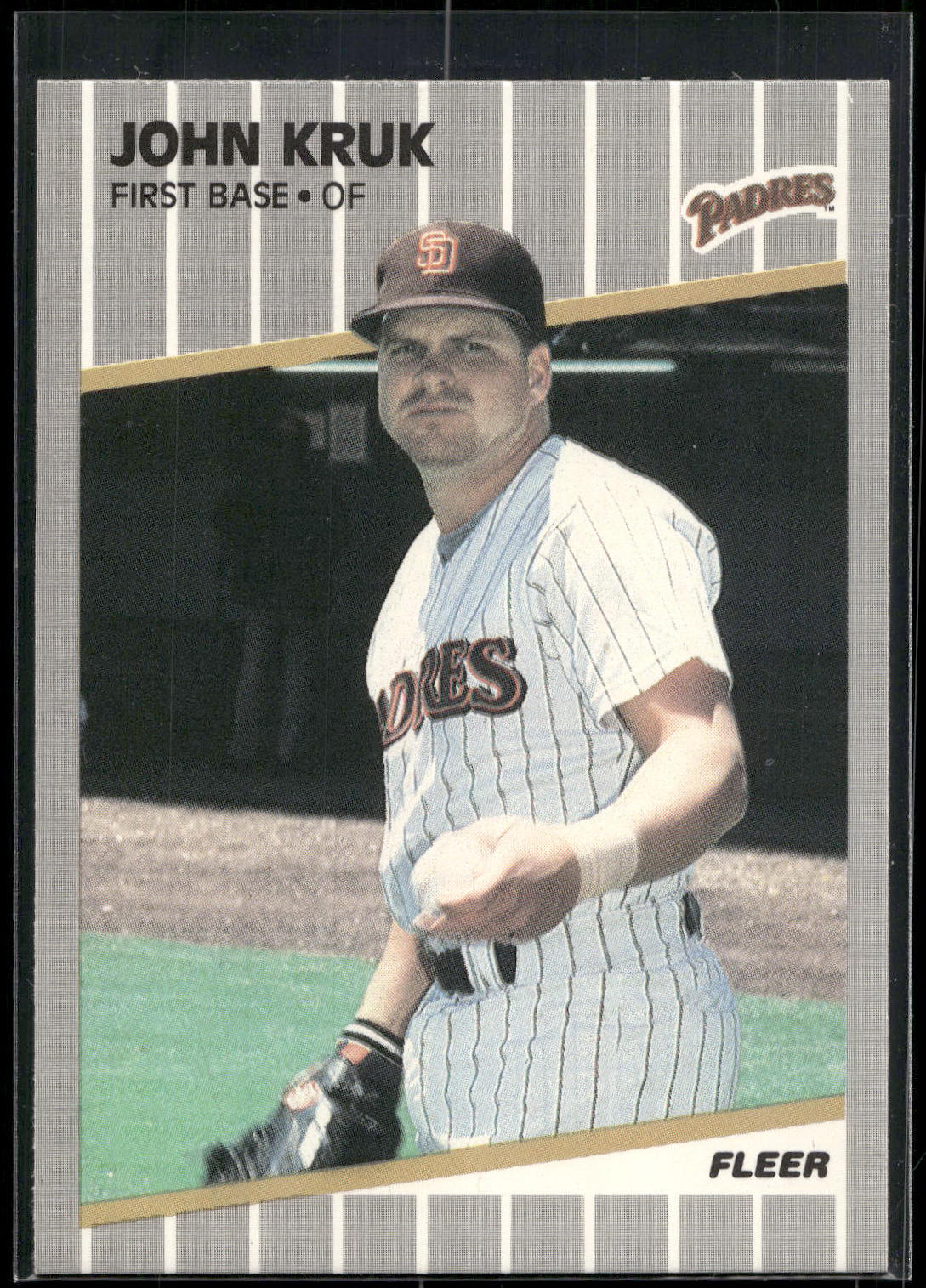 1989 Fleer #309 John Kruk