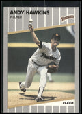 1989 Fleer #307 Andy Hawkins