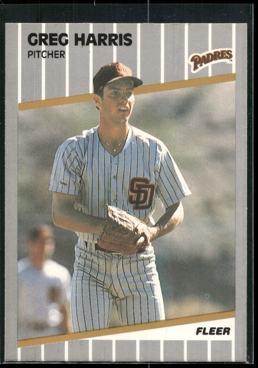 1989 Fleer #306 Greg Harris