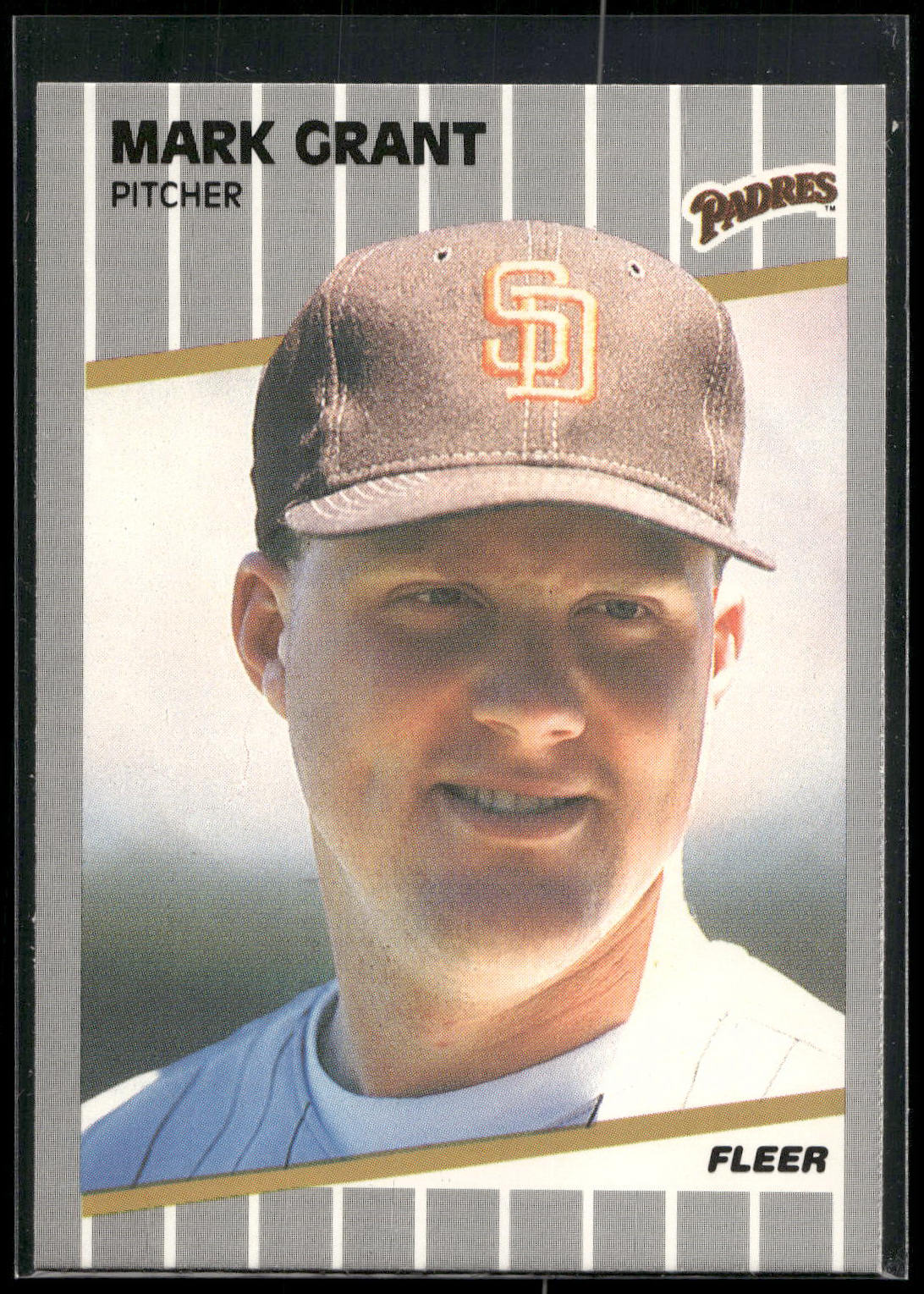 1989 Fleer #304 Mark Grant