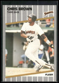1989 Fleer #301 Chris Brown